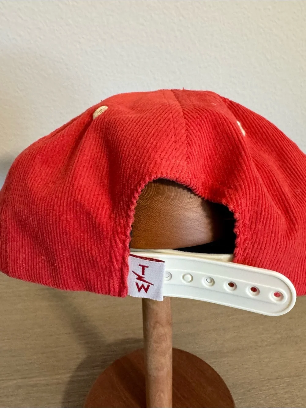 Tiny Whales Take It Easy Corduroy Hat 6-12Y NWT